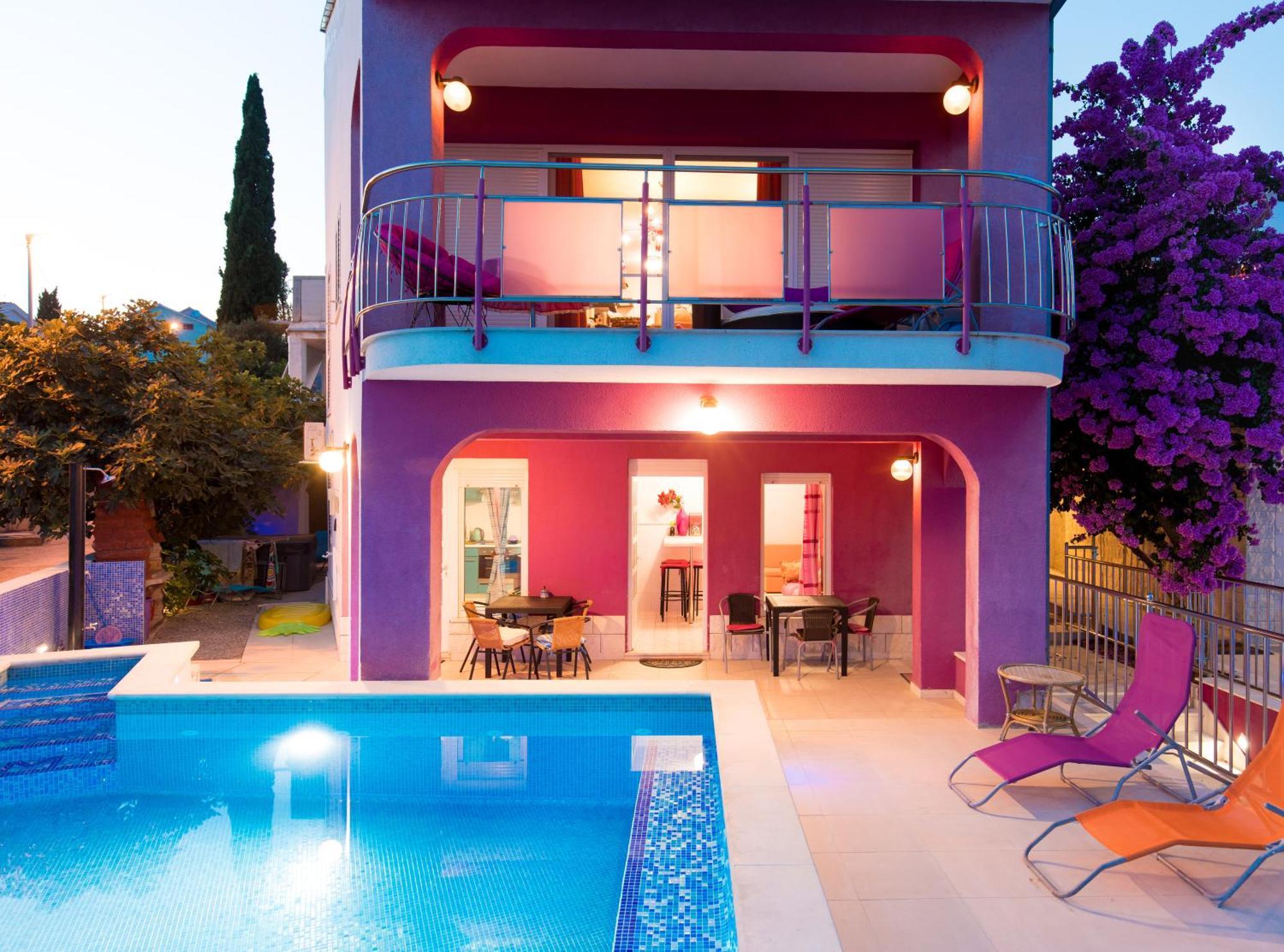 Villa Pinky And Superior Trogir Сегет-Враниця Екстер'єр фото