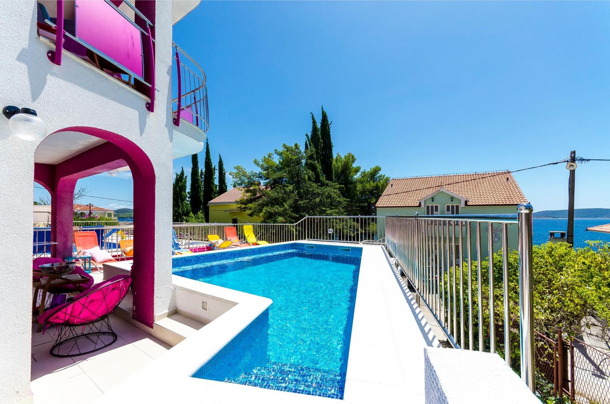 Villa Pinky And Superior Trogir Сегет-Враниця Екстер'єр фото